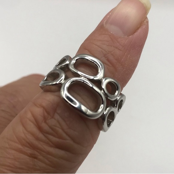 Lia Sophia Silver-Tone Ring - Picture 6 of 6